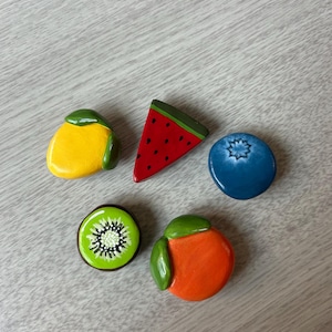 Cute Fruit Collection Fridge Magnets