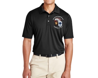 Men's Custom polo shirts United States Air Force Chief Master Sergeant Retired or Active-duty