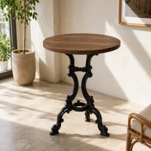 Base de mesa de aluminio fundido: Pata de mueble de metal