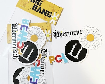 G-dragon Peaceminusone Daisy Vinyl Sticker | Bigbang