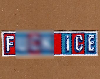 F*** écusson ICE