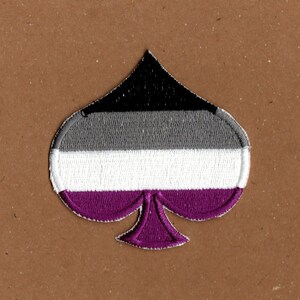 Asexueller Spaten Aufnäher