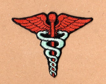 Caduceus Patch