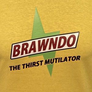 Heat Transfer Brawndo Shirt - Idiocracy