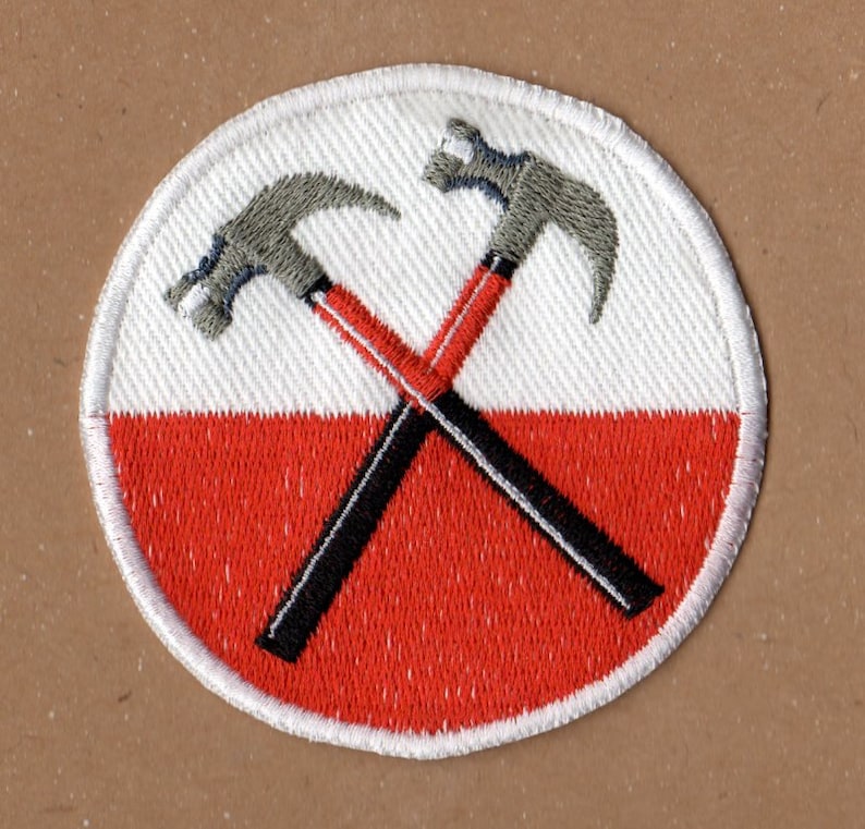 Marching Hammers Patch Etsy