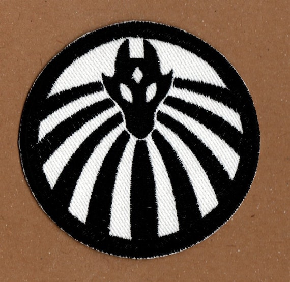 SCP Logo 'Nine-Tailed Fox  Reflective' Embroidered Velcro Patch — Little  Patch Co