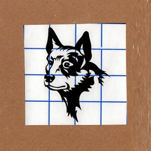 Australian Cattle Dog Vinyl Decal image 1