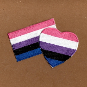 Genderfluid Flag Patch