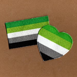 Aromantic Flag Patch