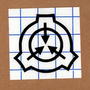 SCP Foundation Vinyl Decal