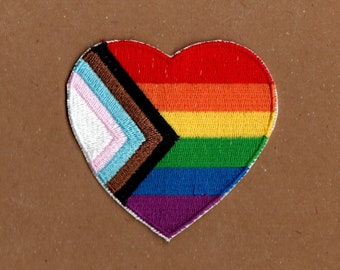 Inclusive Pride Heart Patch