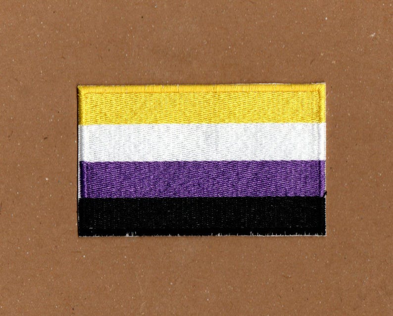Patch drapeau non binaire Flag