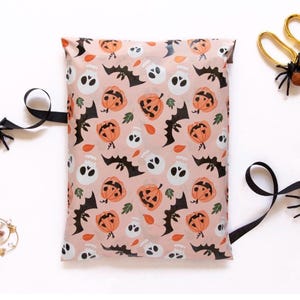 Polymailers 10x13, Trendy Halloween Mailers for Fall, Fun Poly mailer, Cute Packaging Materials, Boutique Shipping Bag