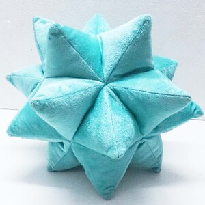 Star shaped pillow-blue-velvet throw pillow-stars-solid throw pillow-designer pillow-velvet pillow-accent pilow-stars-home decor-gifts