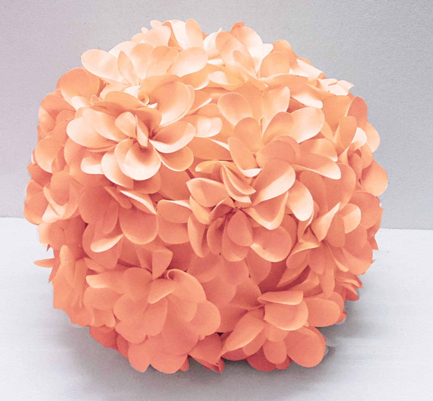 Baby coral flower pillow round pouf circular pillow fibre Etsy