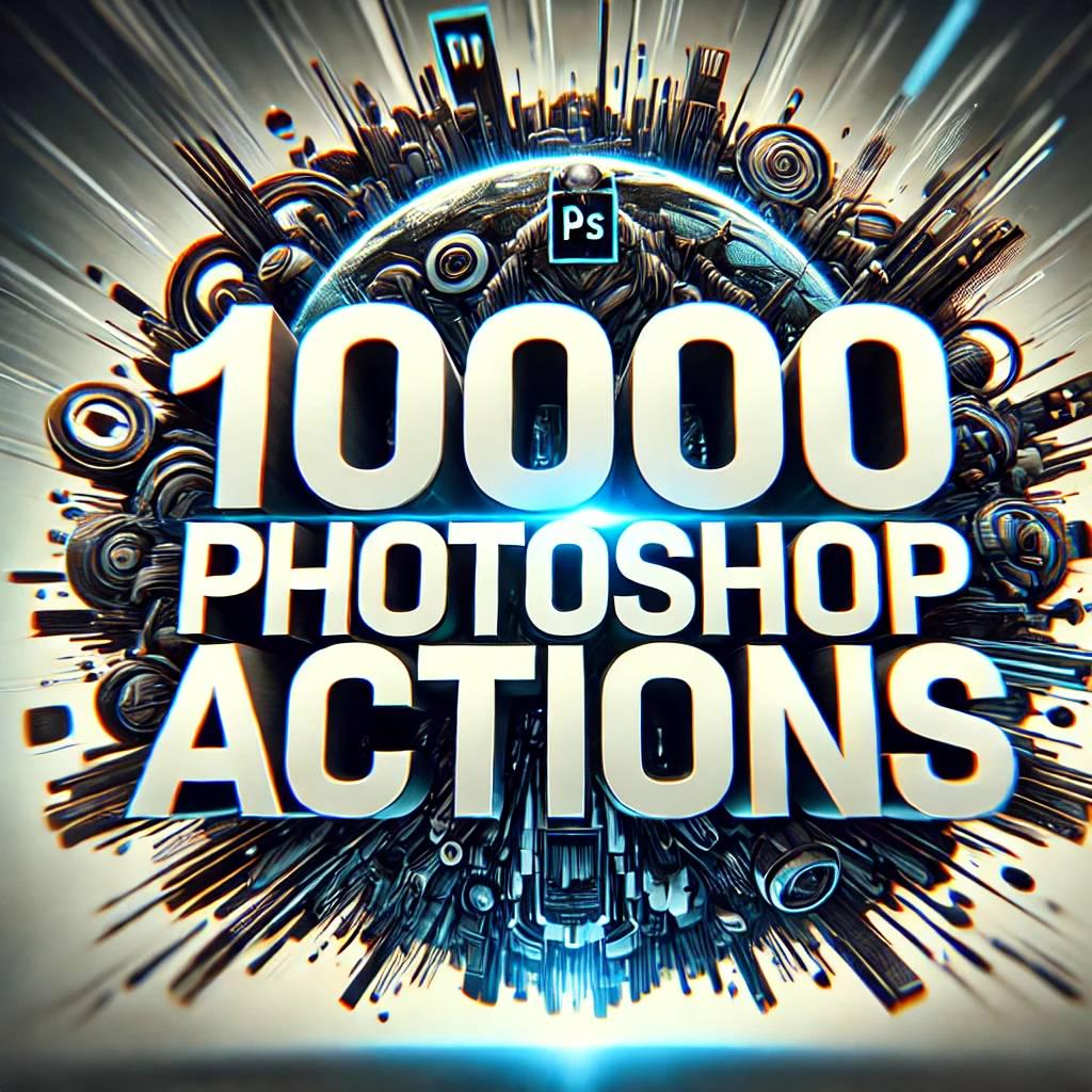 10.000+ Photoshop Actions Pack | Professional Photo Editing Presets - Etsy
