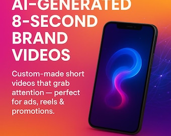 Vídeos de marca personalizados de 8 segundos generados por IA