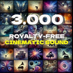 Elevate Your Projects with 3000+ Cinematic Sound Effects!
