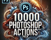 10.000+ Photoshop Actions Pack | Professional Photo Editing Presets