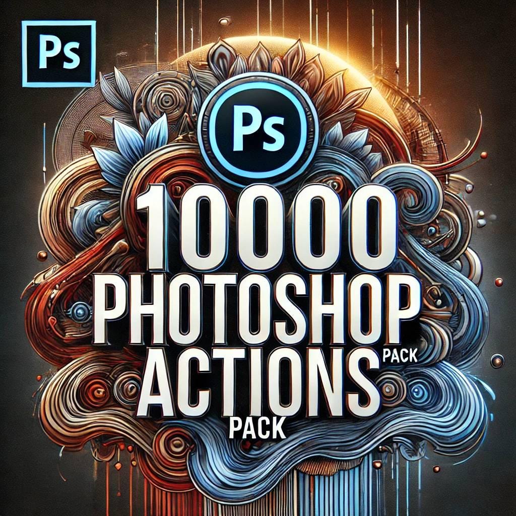 10.000+ Photoshop Actions Pack | Professional Photo Editing Presets - Etsy