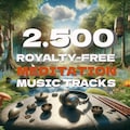 2.500 Royalty-Free Meditation Music tracks collection for creator