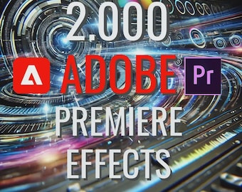2000+ Adobe Premiere Effects – Ultimate Video Editing Bundle