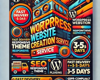 Professional WordPress Website Design & Setup | Responsive Site Theme | SEO Optimization | Contact Form | GDPR Cookies