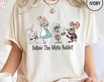 Alice In Wonderland T-Shirt, Disney Alice Shirt, Disneyland Vacation Tee,Princess Alice, Magic Kingdom Hoodie, Follow The White Rabbit Shirt