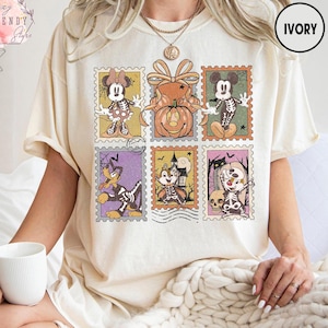 Retro Comfort Color Spooky Mickey Skeleton Halloween Shirts, Mickey Skeleton Coquette Shirts, Disney Trip Halloween 2025, Halloween Shirts