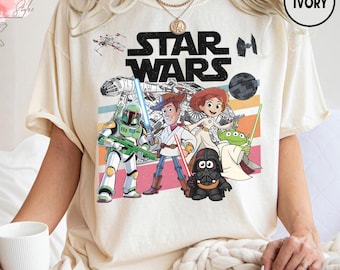 Disney Woody and Friends Star Wars Shirt, Toy Story Star Wars Shirt, Galaxy's Edge Shirt, Star Wars Day Tee, Disney Family Vacation