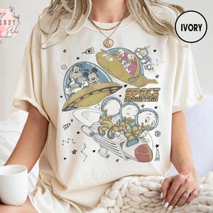 Retro Disney Space Mountain Shirt, Mickey And Friends Space Shirt, Vintage Disney Shirt, Disney Astronaut Shirt, Disney Trip Shirt