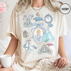 Disney Cinderella Coquette Bow Shirt, Vintage Cinderella Shirt, Walt Disney Princess Tee, Disney Girl Trip, Mothers Day Gifts