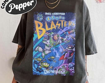 Vintage Buzz Lightyear Laser Blast Shirt, Toy Story Friends Shirt, Disney Shirt, Toy Story Birthday Shirt, Disney Friends, Pixar Shirt