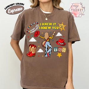 Vintage I Knew It I Knew You Shirt, Toy Story 5 Friendship Tee, Comfort Colors Disney Trip Shirt, Woody Buzz Lightyear Tee, Tay Story TS13 Espresso