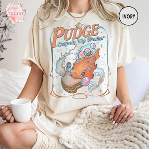 Lilo And Stitch Pudge Controls The Weather Shirt Comfort Colors, Pudge Fish T-Shirt, Family Matching Shirt, Magic Kingdom Trip Tee