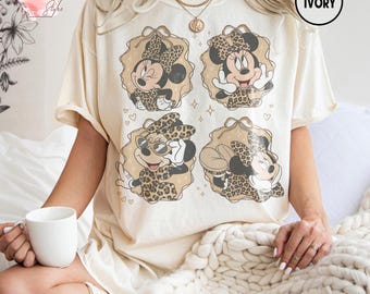 Vintage Safari Minnie Mouse Shirt, Leopard Minnie Mouse Shirt, Disney Animal Kingdom Tee, Minnie Mouse Shirt, Disney Safari Shirt