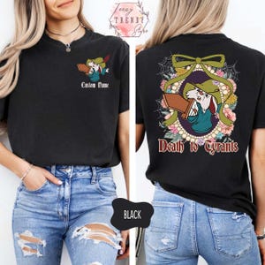 Custom Skippy Rabbit 2 Sided Sweatshirt, Coquette Disney Skippy Rabbit Shirt, WDW Robin Hood Skippy Shirt, Disneyland Bestie Trip Matching
