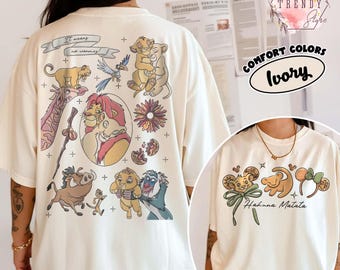 Camiseta Disney Animal Kingdom, camiseta Hakuna Matata, camiseta El Rey León, camiseta Simba Disney, camiseta Vacaciones Disney, camisetas Disney a juego
