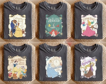 Maglietta Principessa Disney, Felpa In My Disney Princess Era, Maglietta Viaggio Disneyworld per Ragazze, Maglietta Vacanza Disneyland, Maglietta Abbinata Principessa