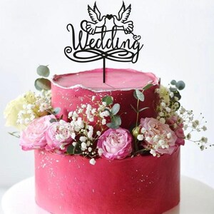 Custom Boho Wedding Cake Topper – Rustic Cake Decor & Keepsake for Your Wedding, Personalized Wedding Sign, Unique Cake Decoration.
