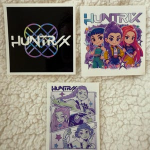 KPop Demon Hunters - Huntrix Stickers