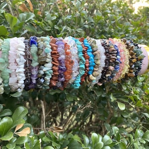 Pulsera de cristal hecha a mano para mujer, joyería con piedras curativas naturales, regalo único para ella