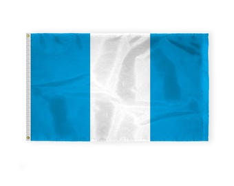 Guatemala Flagge 3x5 Fuß (91x152 Cm) – 100% Polyester, Wasserfest, Mit Metallösen
