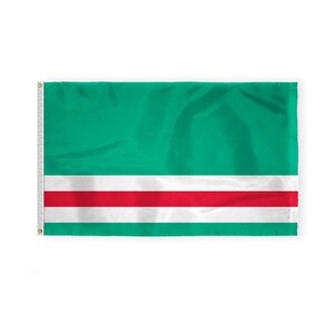 Ichkeria Flag: 200D Nylon, Chechen Republic Banner