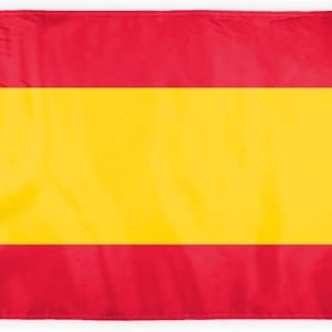 Spanish flags for Outdoor Nylon Brass Grommets - Spain country flag - Choice of Style & Sizes