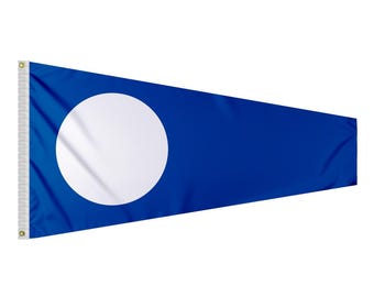 Banderín náutico número 2: bandera de señales marítimas