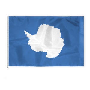 Antarctica Flag – Graham Bartram Design 200D Nylon with Sewn Edges | Multiple Sizes Available 8'x12' Feet