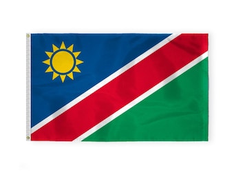 Namibia Flag: 200D Nylon Indoor/Outdoor - Multiple Sizes