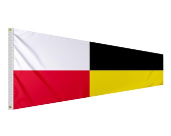 Banderín náutico número 9: Bandera de señales marítimas de nailon 200D