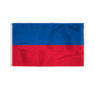 Haiti Country Flags Outdoor 200D Nylon Banner, Haitian National Flags with Brass Grommets, Multiple Sizes & Styles